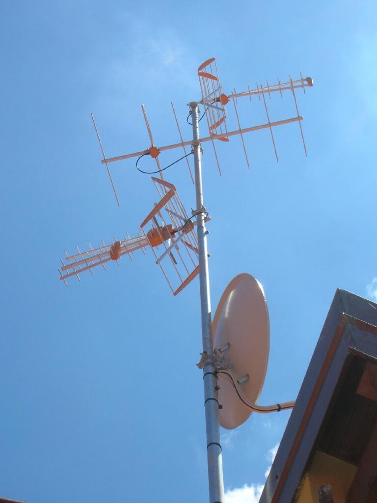 antenna installata