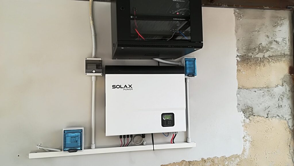 Impianto da 5 kw e accumulo da 4,8 kw