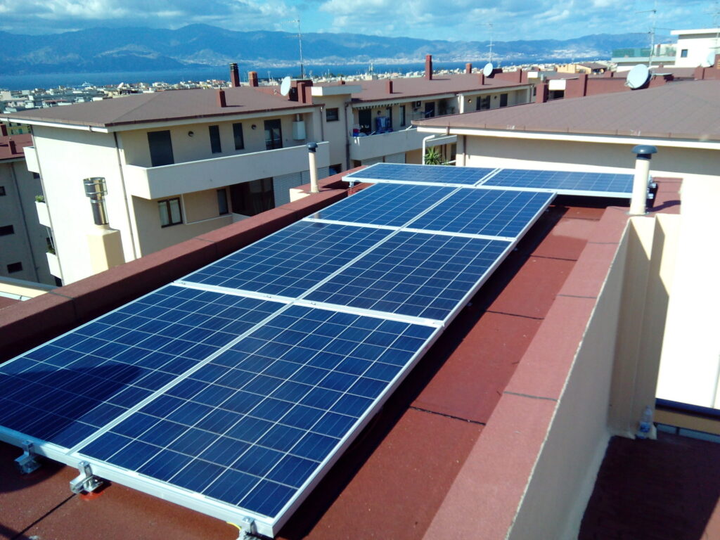 Fotovoltaico 3 kw loc. Arghillà Reggio Calabria