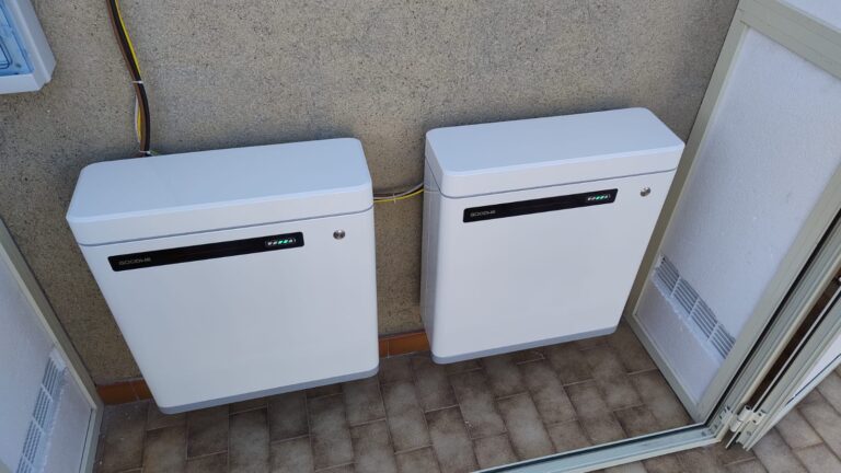 Impianto fotovoltaico Trina Solar con inverter GoodWe a Pellaro di Reggio Calabria 2 inverter e accumulo goodwe dell impianto di pellaro