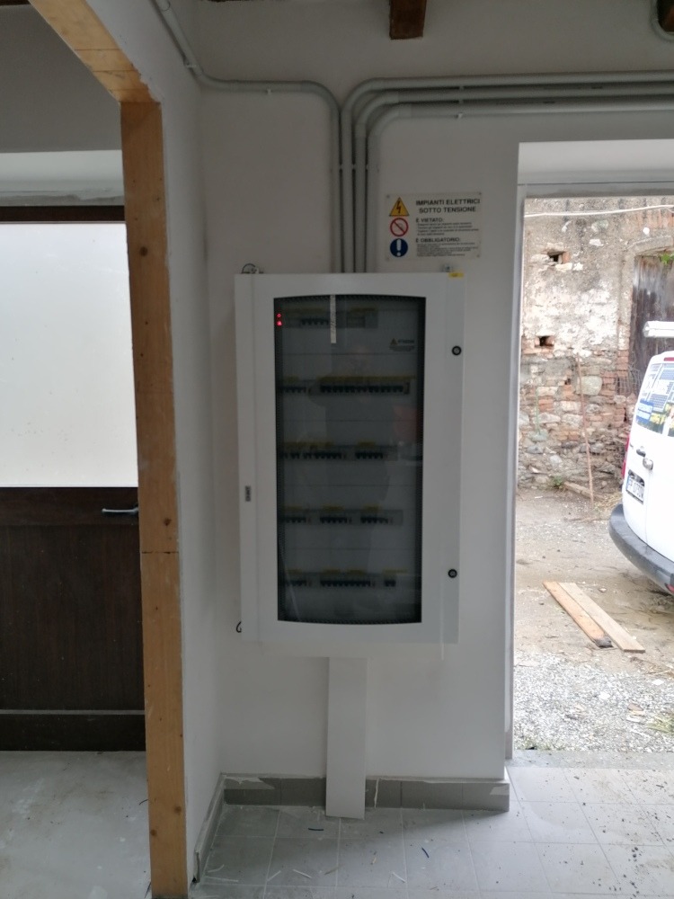 quadro elettrico dell azienda agricola a bova marina