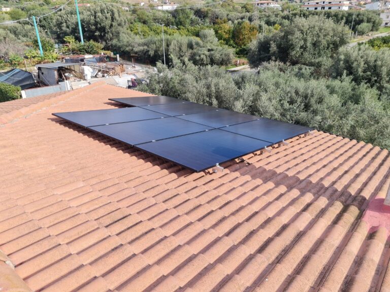 moduli fotovoltaici su copertura a condofuri di reggio calabria